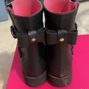 Kate spade rubber rain boots size 6